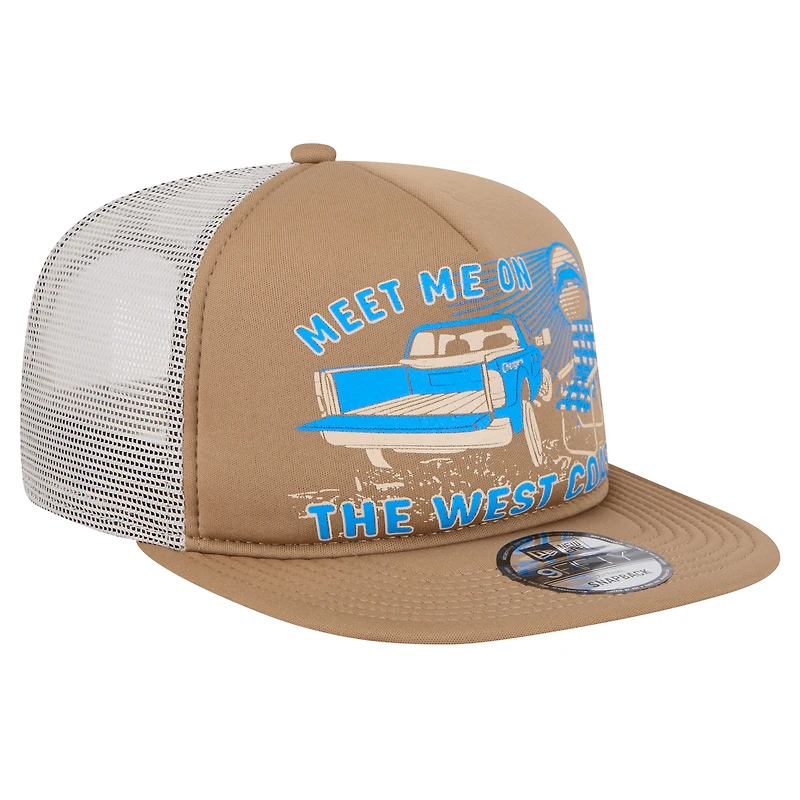 Casquette snapback Meet Me 9FIFTY des Chargers de Los Angeles New Era pour hommes