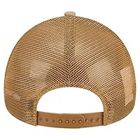 Men's New Era  Tan Los Angeles Chargers Wheat Camo 9FORTY Adjustable Hat