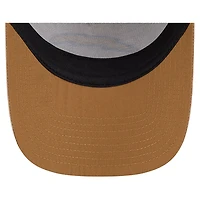 Men's New Era  Tan Los Angeles Chargers Wheat Camo 9FORTY Adjustable Hat