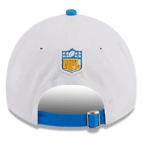 Casquette ajustable Sideline 9TWENTY Los Angeles Chargers 2023 Sideline 9TWENTY New Era pour homme, blanc/bleu