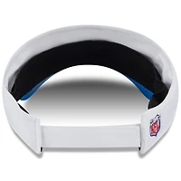 Casquette New Era blanche/bleu poudre pour homme, visière ajustable du camp d'entraînement NFL 2025 des Chargers de Los Angeles
