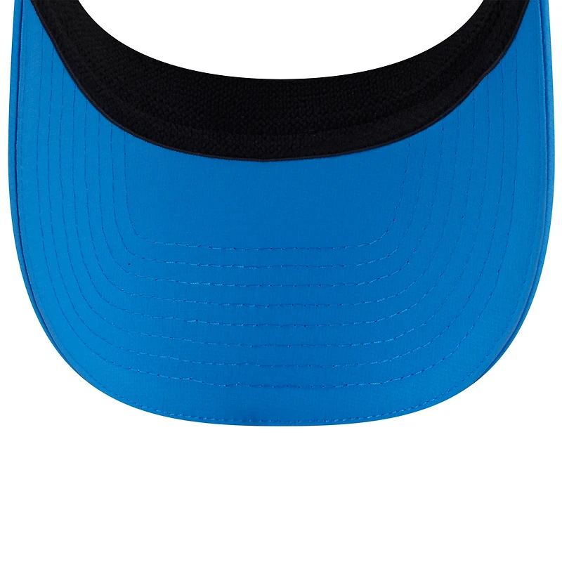 Casquette New Era blanche/bleu poudre pour homme, visière ajustable du camp d'entraînement NFL 2025 des Chargers de Los Angeles