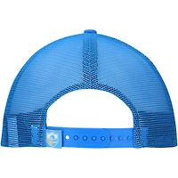Casquette à visière plate New Era 9FIFTY A-Frame blanche/bleu poudré pour homme des Los Angeles Chargers
