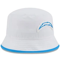 Men's New Era  White Los Angeles Chargers 2025 NFL Training Camp Stretch Bucket Hat