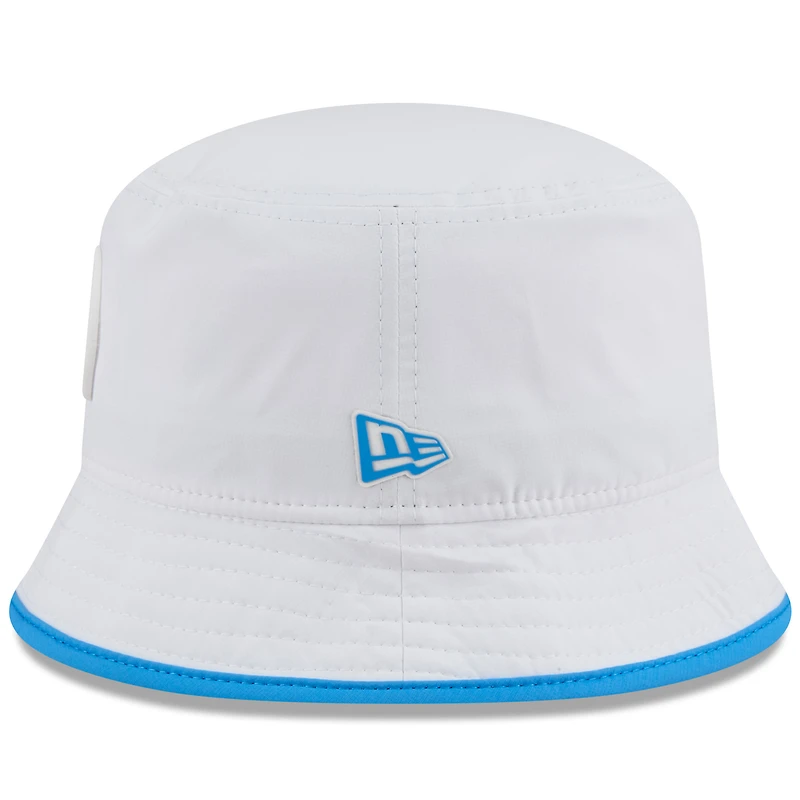Men's New Era  White Los Angeles Chargers 2025 NFL Training Camp Stretch Bucket Hat
