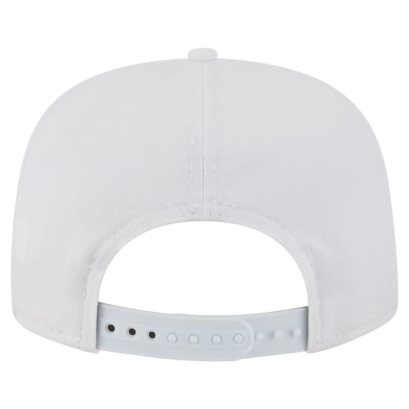 Casquette snapback blanche Los Angeles Chargers Collide Golfer de New Era pour homme