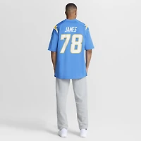 Maillot Nike Andre James bleu poudre pour homme des Los Angeles Chargers