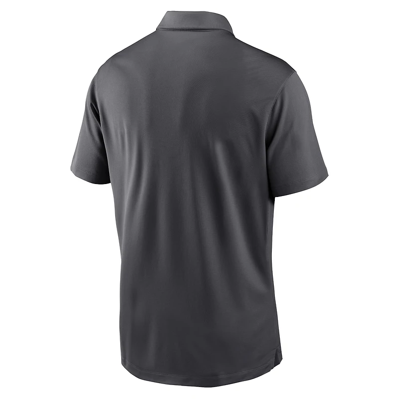 Polo de performance franchise Nike Los Angeles Chargers anthracite pour homme