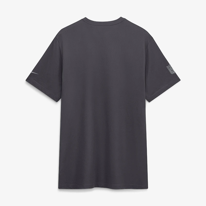 Men's Nike Anthracite Los Angeles Chargers Sideline Lead The Charge Legend Dri-FIT T-Shirt
