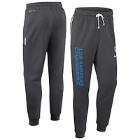 Pantalon fuselé Nike Anthracite Los Angeles Chargers Sideline Standard Issue Ground Game Dri-FIT pour homme