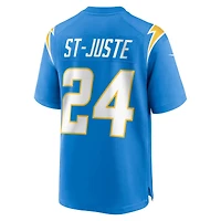 Maillot Nike Benjamin St-Juste bleu poudre pour homme des Los Angeles Chargers