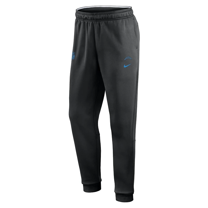 Pantalon de jogging Nike noir Los Angeles Chargers 2023 Sideline Performance pour homme