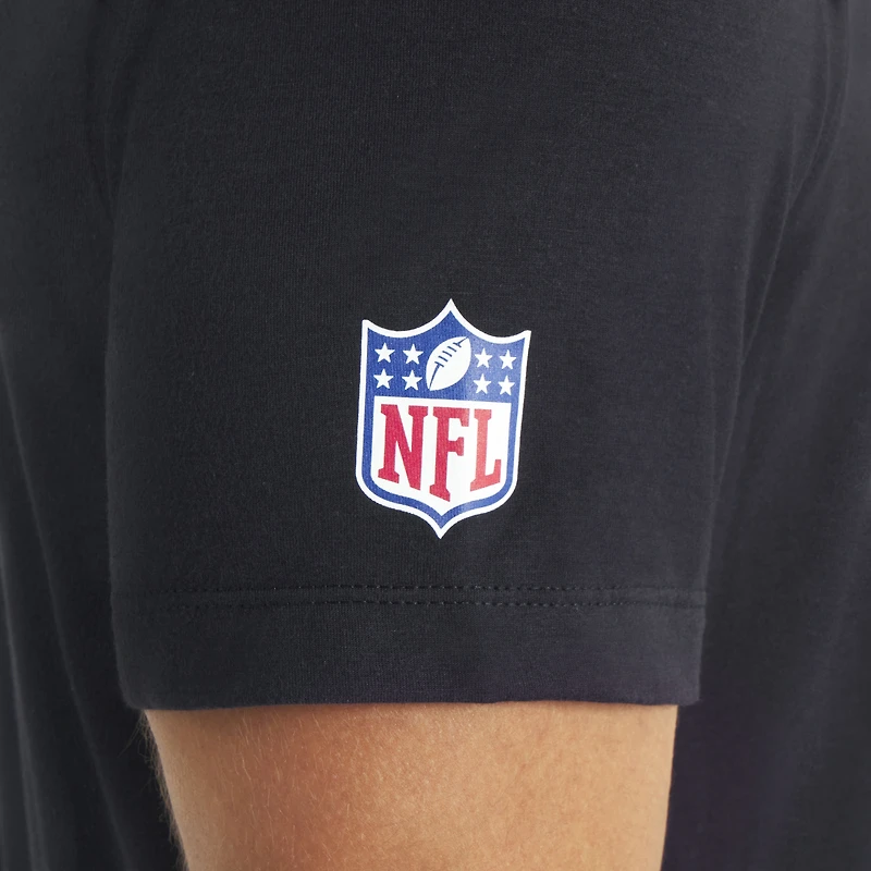 Men's Nike Black Los Angeles Chargers 2025 NFL Crucial Catch Tri-Blend Dri-FIT T-Shirt