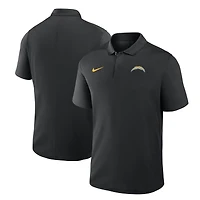Men's Nike Black Los Angeles Chargers Dri-FIT Victory Polo