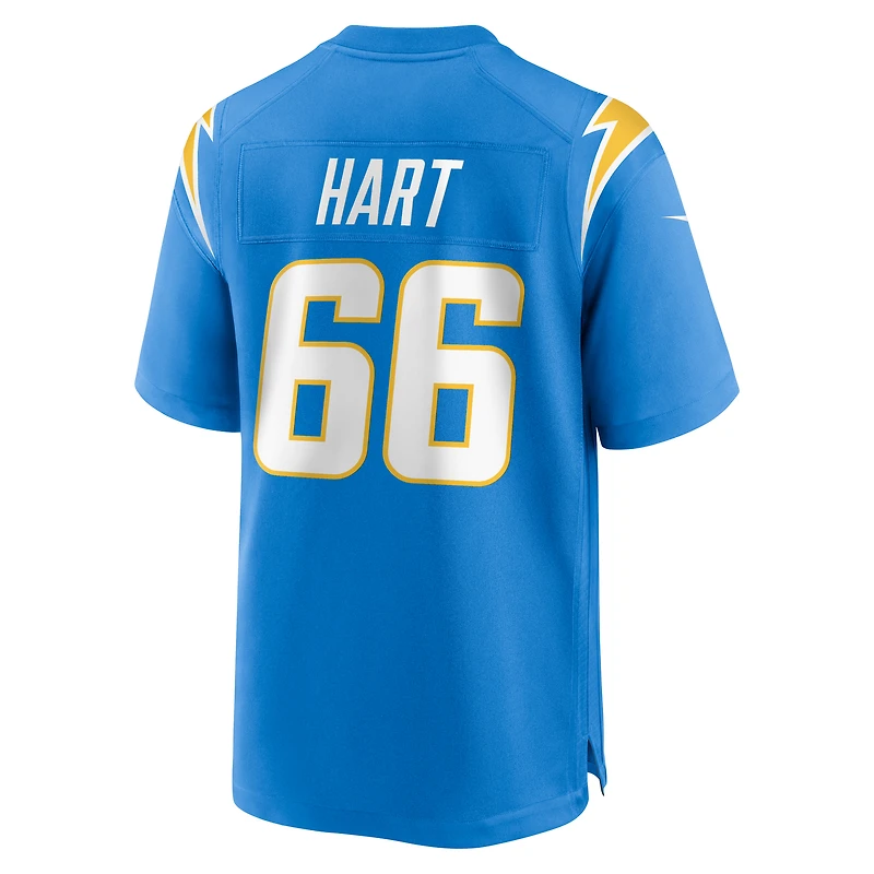 Men's Nike Bobby Hart Powder Blue Los Angeles Chargers Team Game Jersey