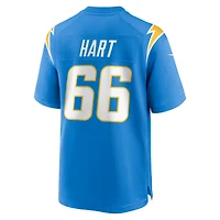 Men's Nike Bobby Hart  Powder Blue Los Angeles Chargers Team Game Jersey