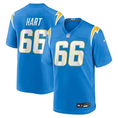 Men's Nike Bobby Hart Powder Blue Los Angeles Chargers Team Game Jersey