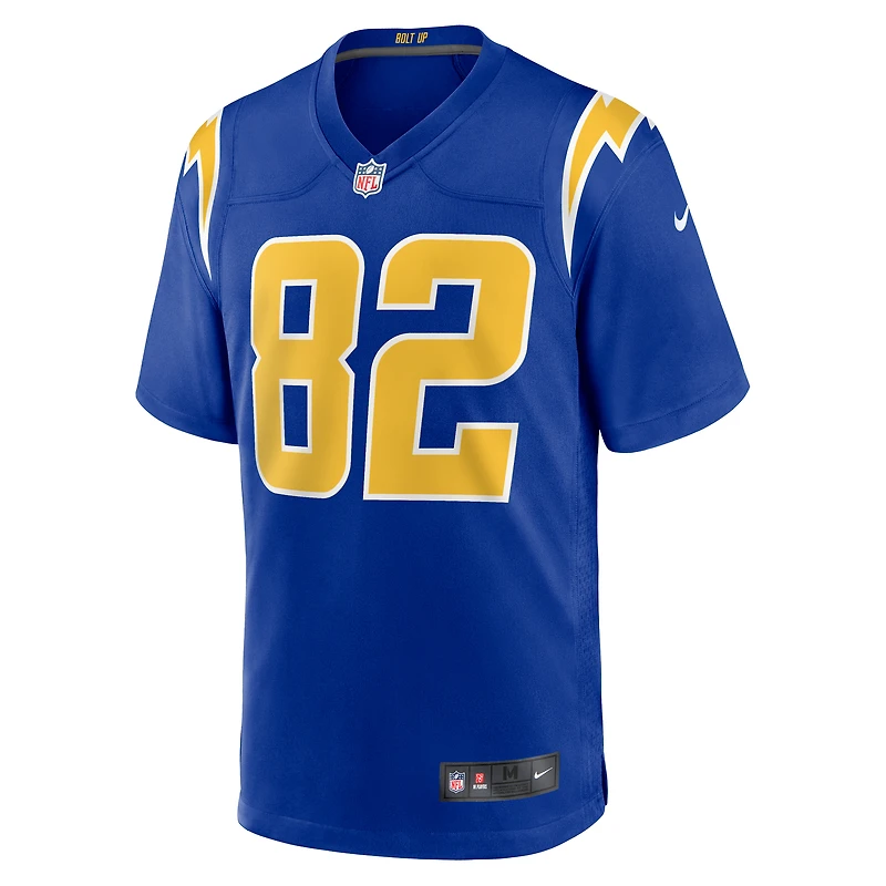 Maillot de joueur deuxième match alternatif Nike Brenden Rice Royal Los Angeles Chargers pour homme