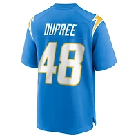 Men's Nike Bud Dupree  Powder Blue Los Angeles Chargers Team Game Jersey