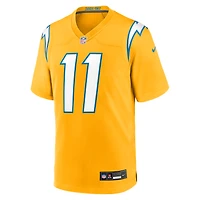 Men's Nike Cameron Dicker  Gold Los Angeles Chargers Alternate Game Jersey