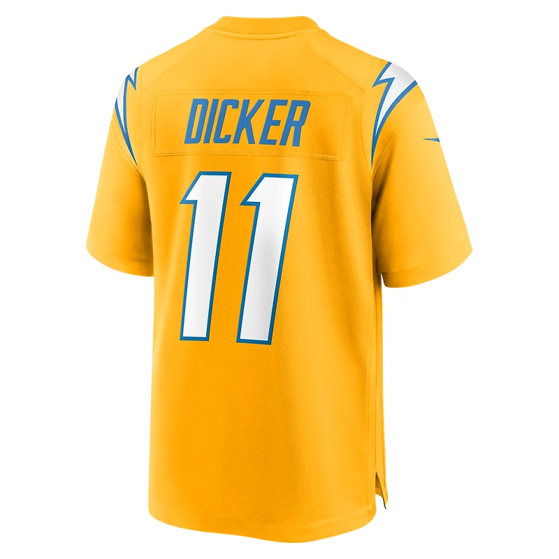 Maillot alternatif Nike Cameron Dicker Gold des Chargers de Los Angeles pour homme
