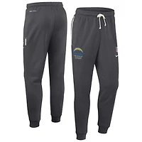 Men's Nike Charcoal Los Angeles Chargers Sideline Standard Issue Dri-FIT Taper Pants