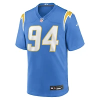 Men's Nike Dalvin Tomlinson  Powder Blue Los Angeles Chargers Team Game Jersey