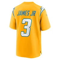Maillot Nike Derwin James Jr. pour homme, couleur or, joueur remplaçant des Chargers de Los Angeles