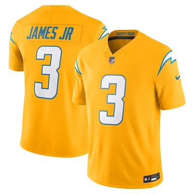 Maillot Nike Derwin James Jr. pour homme, édition limitée, couleur or, des Los Angeles Chargers, Alternate Charger Power Vapor F.U.S.E.