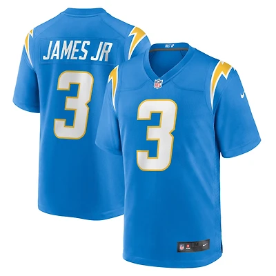 Maillot de match Nike Derwin James Jr. des Chargers Los Angeles pour homme, bleu poudre