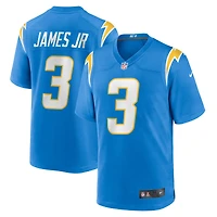 Maillot de match Nike Derwin James Jr. des Chargers Los Angeles pour homme, bleu poudre