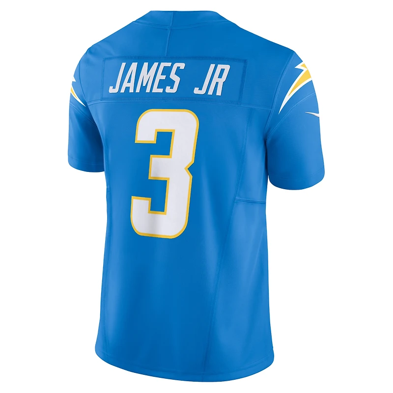 Men's Nike Derwin James Jr. Gold Los Angeles Chargers Alternate Charger Power Vapor F.U.S.E. Limited Jersey
