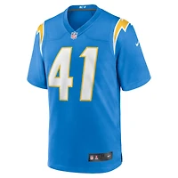 Maillot de jeu d'équipe Nike Eli Apple Powder Blue Los Angeles Chargers pour homme