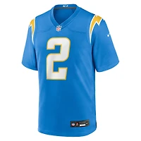 Maillot Nike Elijah Molden bleu poudre pour homme des Los Angeles Chargers