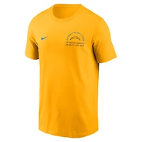 Men's Nike  Gold Los Angeles Chargers Essential T-Shirt