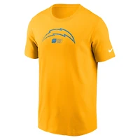 T-shirt essentiel délavé Nike Gold Los Angeles Chargers pour homme