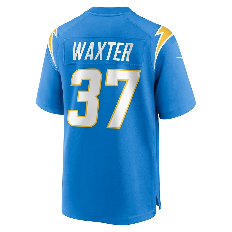 Men's Nike Isas Waxter  Powder Blue Los Angeles Chargers Team Game Jersey
