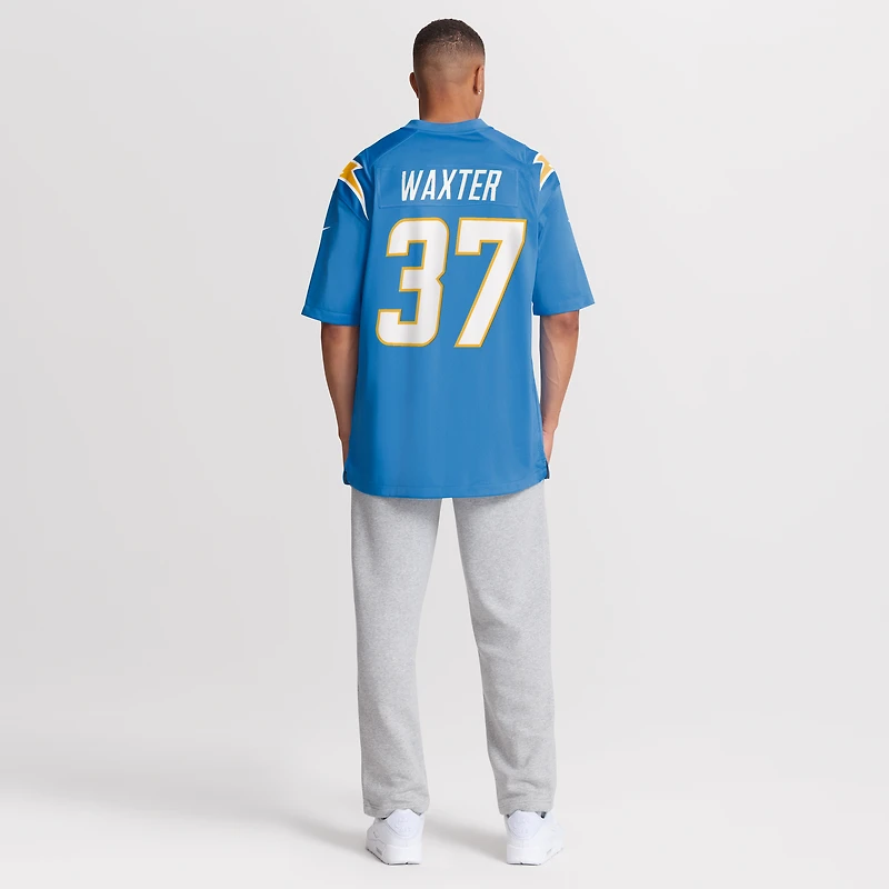 Men's Nike Isas Waxter Powder Blue Los Angeles Chargers Team Game Jersey