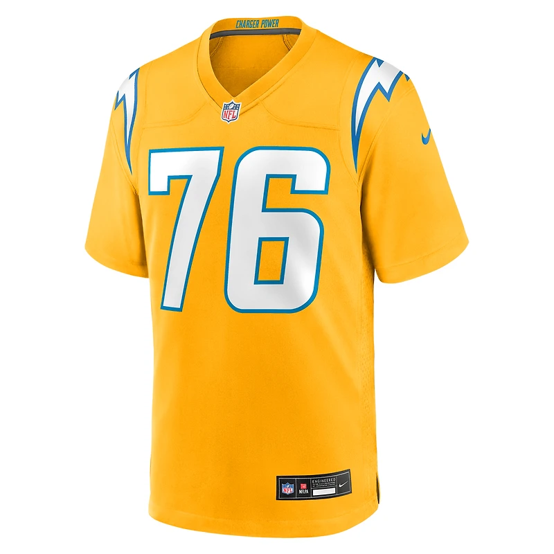 Maillot de joueur alternatif Nike Joe Alt Gold des Chargers Los Angeles pour homme