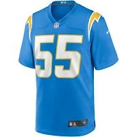 Maillot de joueur retraité Nike Junior Seau Powder Blue des Los Angeles Chargers Game pour hommes