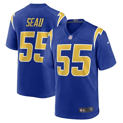 Men's Nike Junior Seau Royal Los Angeles Chargers Retired Player Alternate Game Jersey