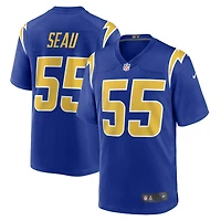 Men's Nike Junior Seau Royal Los Angeles Chargers Retired Player Alternate Game Jersey