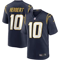 Men's Nike Justin Herbert Navy Los Angeles Chargers Alternate Game Jersey