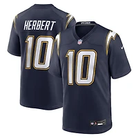 Men's Nike Justin Herbert Navy Los Angeles Chargers Alternate Super Game Player Jersey
