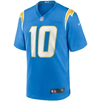 Homme Nike Justin Herbert Powder Blue Los Angeles Chargers Game - Maillot