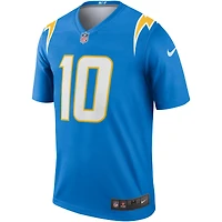 Men's Nike Justin Herbert Powder Blue Los Angeles Chargers Legend Player Performance Top