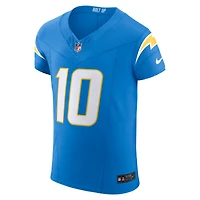 Men's Nike Justin Herbert Powder Blue Los Angeles Chargers  Vapor F.U.S.E. Elite Jersey