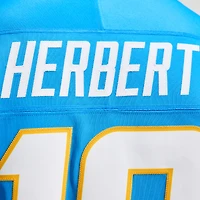 Men's Nike Justin Herbert Powder Blue Los Angeles Chargers Vapor F.U.S.E. Stitched Limited Jersey