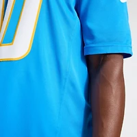 Men's Nike Justin Herbert Powder Blue Los Angeles Chargers Vapor F.U.S.E. Stitched Limited Jersey