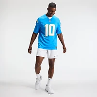 Men's Nike Justin Herbert Powder Blue Los Angeles Chargers Vapor F.U.S.E. Stitched Limited Jersey